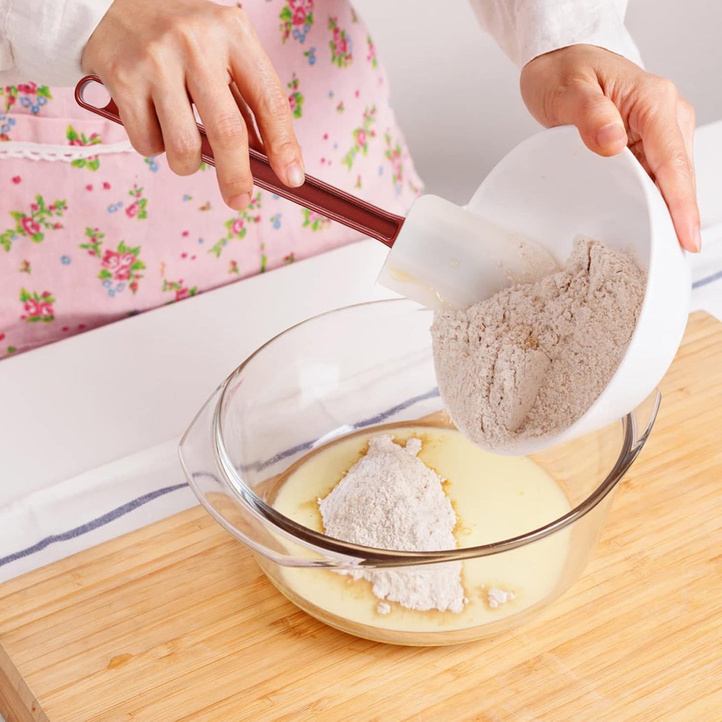 15 PCS Commercial Grade Silicone Spatulas Heat Resistant, 9.5-Inch Silicone Rubber Spatulas, Commercial Silicone Rubber Spatulas for Baking, Nonstick & BPA-Free