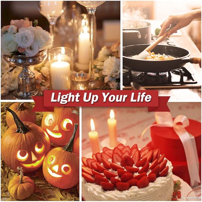 Candle Lighter, Electric Lighter Rechargeable USB Lighter, Arc Windproof Flameless Plasma Lighter Long Stick, No Butane Fluid, Perfect for Candle BBQ Camping Kitchen Stove, Pink and White