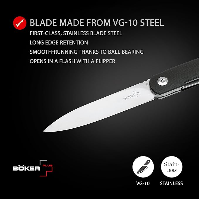 Boker 01BO078 LRF Linerlock Black