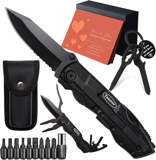 Gifts for Men, Pocket Knife for Men, Folding Knives for Him, Stocking Stuffers for Men, Anniversary Birthday Gifts for Men, Cool Gadget for Hiking,Camping,Outdoor