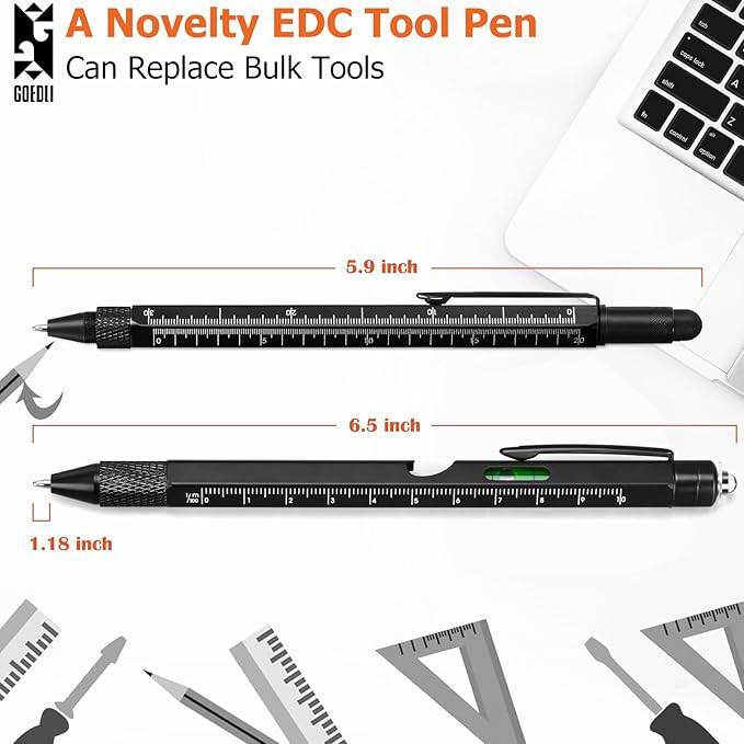 Stocking Stuffers Gifts for Men Adults,GOEDLI Multitool Pen Set,Unique Mens Stocking Stuffers Gifts Ideas for Him,Husband,Dad,Grandpa,Teens,Women,Boyfriend-Christmas Cool Gadgets Gifts