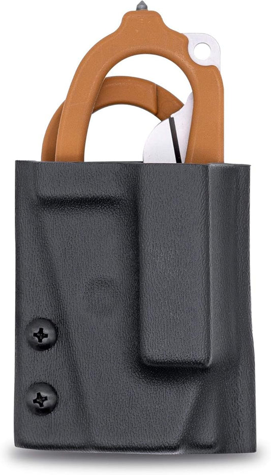 Clip & Carry Kydex Multitool Sheath for LEATHERMAN Raptor Trauma Shears - Made in USA (Multi-Tool not Included) EDC Multi Tool Sheath Holder Holster Cover