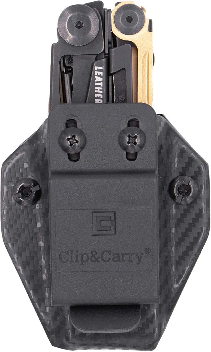 Clip & Carry Kydex Multitool Sheath for Leatherman MUT & MUT EOD - Made in USA (Multi-Tool not Included) Multi Tool Holder Holster