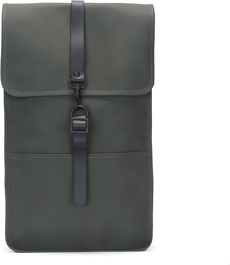 RAINS Men's Backpacks, Green, One Size