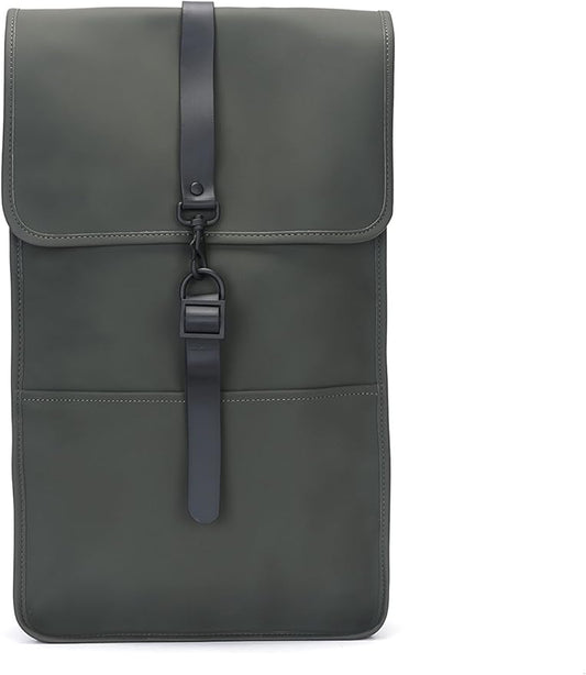 RAINS Men's Backpacks, Green, One Size