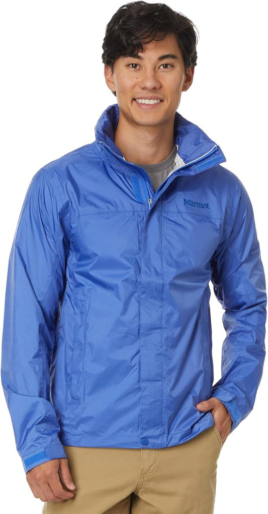 MARMOT Men's Precip Eco Waterproof Rain Jacket - 100% Recycled, Breathable, Lightweight, Packable Raincoat