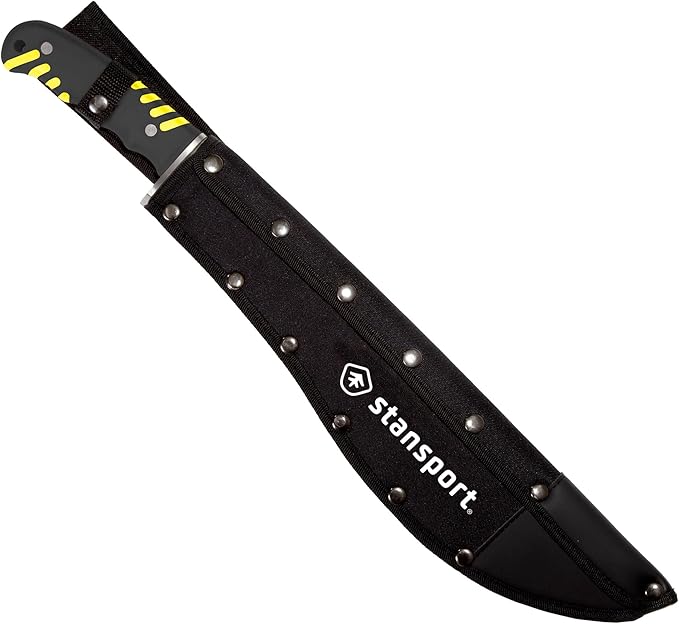 Stansport Steel Machete with Sheath