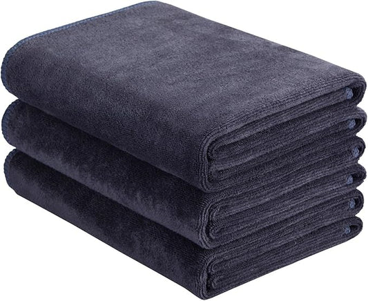 Gyms Towels for Men & Women Microfiber Exercise Fitness Home Absorbent Sweat Yoga Towels Sports Towels Soft Fast Drying 16inch x32inch 3-pack