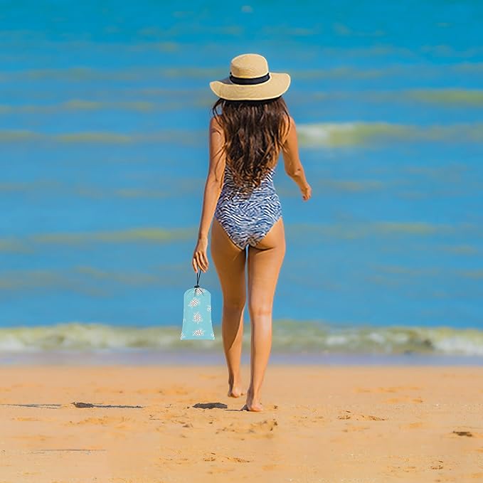 Beach Blanket Waterproof Sandproof Oversized, 10'X 9' Extra Large Beach Mat Fits Up to 10 People, Lightweight & Compact Polyester Picnic Blankets for Outdoor, Travel, Camping, Hiking-Baby Sea Turtle