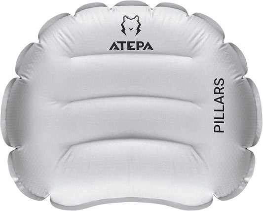 ATEPA Ultralight Inflatable Pillow - Camping Travel, 2oz Insulated Compact, Comfortable, Inflating Pillows for Neck & Lumbar Support for Hiking, Backpacking