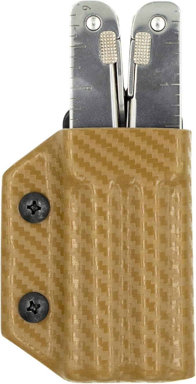 Clip & Carry Kydex Multitool Sheath for Victorinox SWISSTOOL - Made in USA (Multi-Tool not Included) Multi Tool Holder Holster
