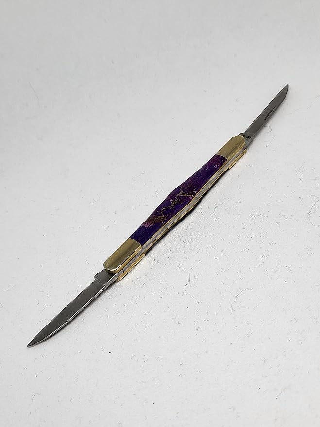 Solid Purple Tuxedo Knife