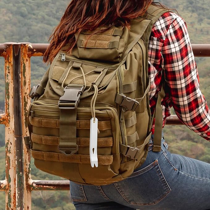 Outdoor Crowbars Multi-Function Pocket EDC Mini Survival Tools Keychain