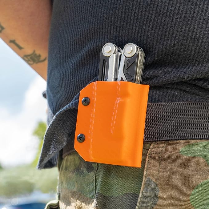 Clip & Carry Kydex Multitool Sheath for Gerber Dual-Force ~ Made in USA (Multi-Tool not Included) Multi Tool Holder Holster