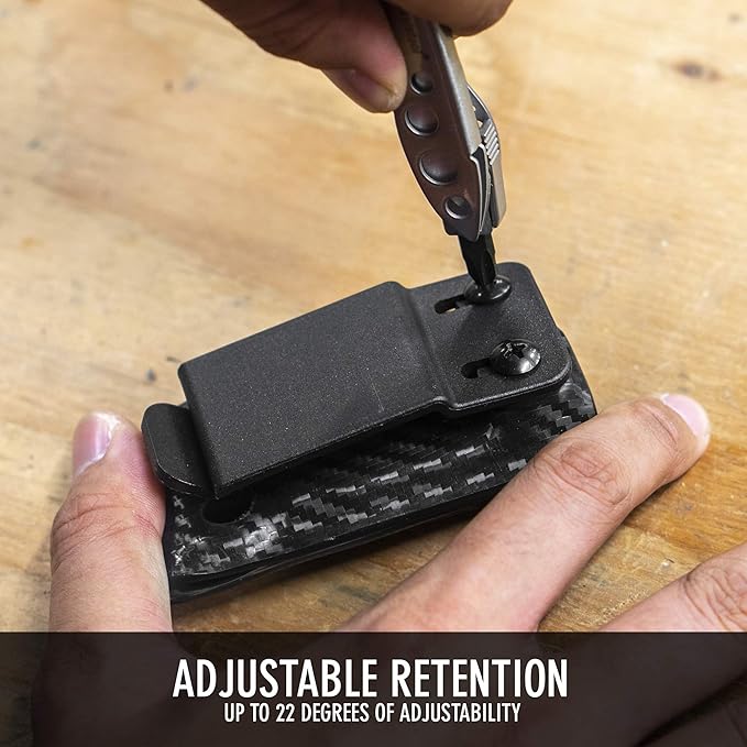 Clip & Carry Kydex Multitool Sheath for Leatherman Wingman/Sidekick/REBAR/REV - Made in USA (Multi-Tool not Included) EDC Multi Tool Sheath Holder Holster Cover