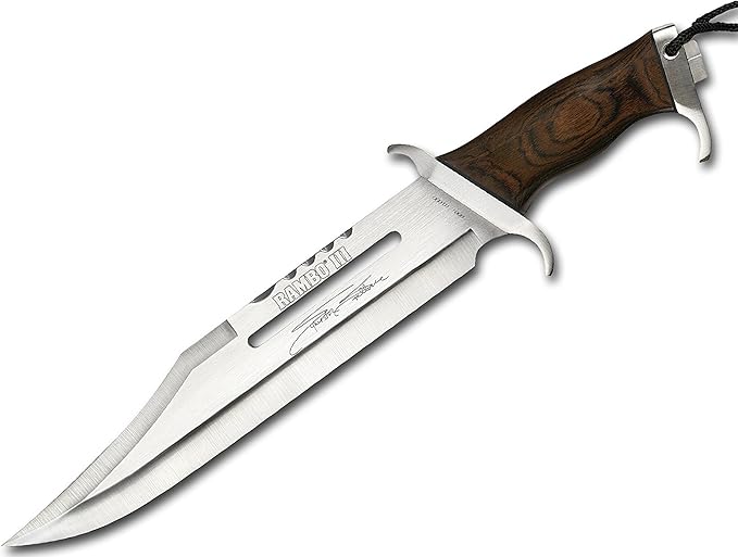 Rambo Knives Masterpiece Collection 3 Hollywood Sylvester Stallone Signature Edition Knife