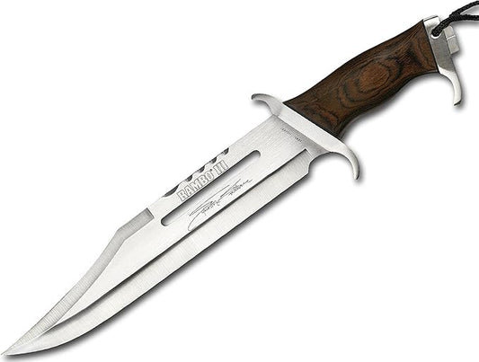 Rambo Knives Masterpiece Collection 3 Hollywood Sylvester Stallone Signature Edition Knife