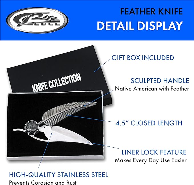 SZCO Supplies Feather Knife