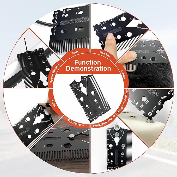 Funny Multitools Mens Gifts Gadgets - Cool Suit Style 18 in 1 Small Tools for Men Dad Boyfriend Husband, Christmas Stocking Stuffers Gift Idea, Unique Gift for Birthday, Fathers Day, Valentines Day