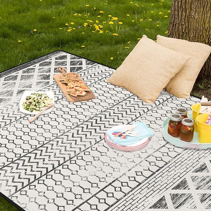 Boho Picnic Blanket Waterproof Foldable Extra Large Picnic Mat Beach Blanket 60"x80" for Camping Beach Hiking Patio Party Outdoor Decor Gifts