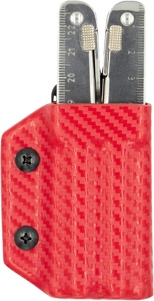 Clip & Carry Kydex Multitool Sheath for Victorinox SWISSTOOL - Made in USA (Multi-Tool not Included) Multi Tool Holder Holster