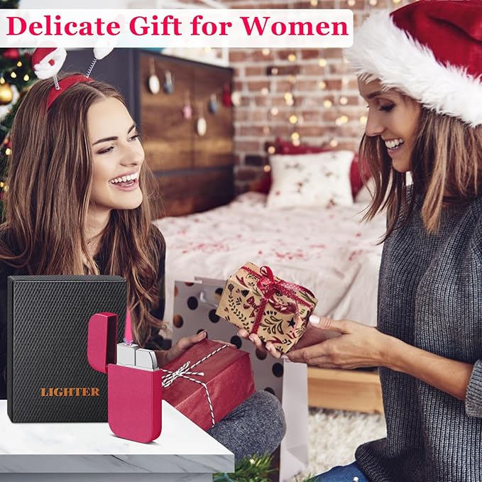 Pink Flame Torch Lighter,Cute Glitter Pink Lighter,Refillable Butane Lighter, Windproof Lighter for Outdoor Camping BBQ Candle,Nice Gift for Girls,Women on Birthday,Anniversary(1 Pack,without Butane)