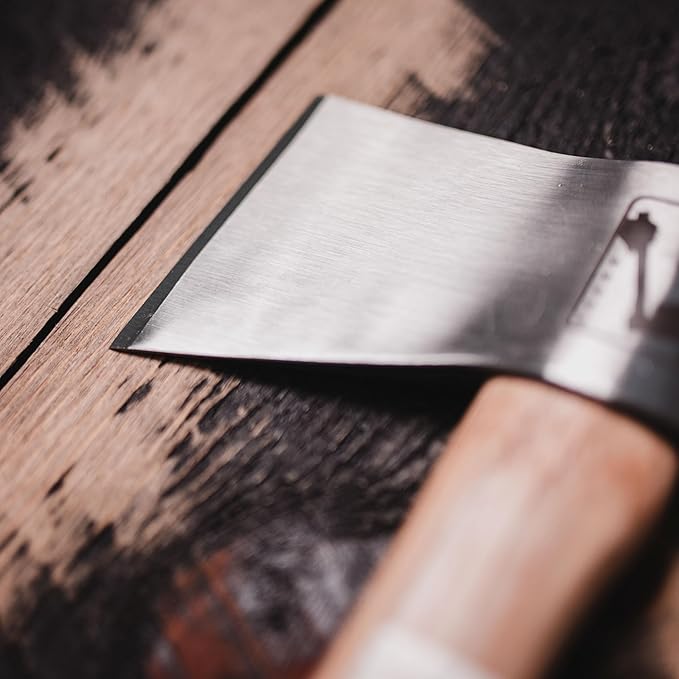 WATL Lieutenant Throwing Axe: World Axe Throwing League Premium Competition Throwing Axe with Throwing Hatchet Nylon Sheath and Hickory Wooden Handle