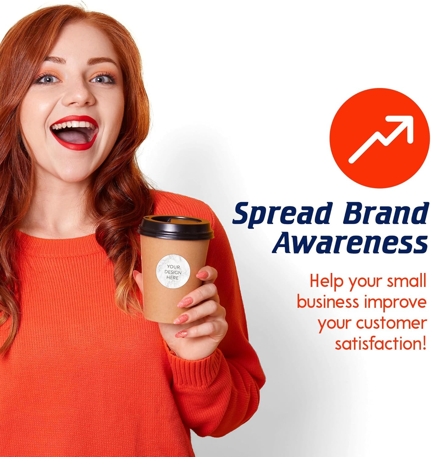 100 Custom Vinyl Stickers - Upload Your own Image, Text, Design, Logo - Personalized Logo Labels for Handmade, Packaging, Bottle, Jars, Candle, Brand Stickers (Silver Marble, 1.5x1.5)