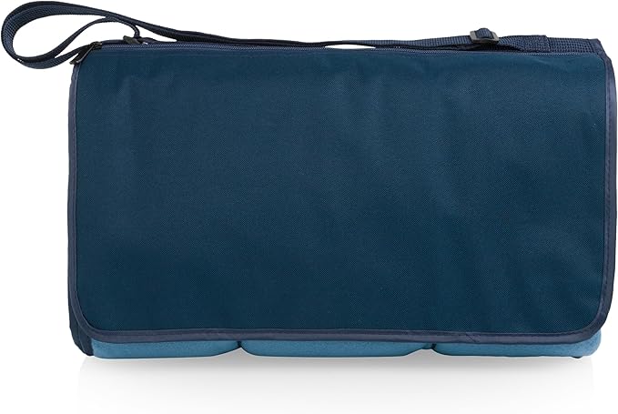 PICNIC TIME Blanket Tote XL Outdoor Picnic Blanket, Beach Blanket, Camping Blanket, (Dusty Blue)