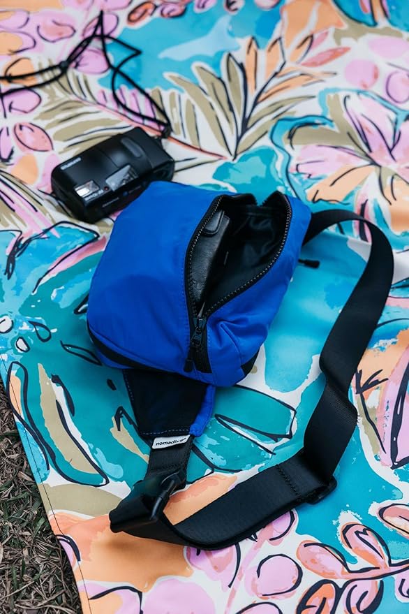 Nomadix Festival Blanket - Perfect for Picnics, Camping, & Lawn Seating - Plush Top & Water Resistant Base - Made with Post Consumer Recycled Materials - Jungle - 60x70