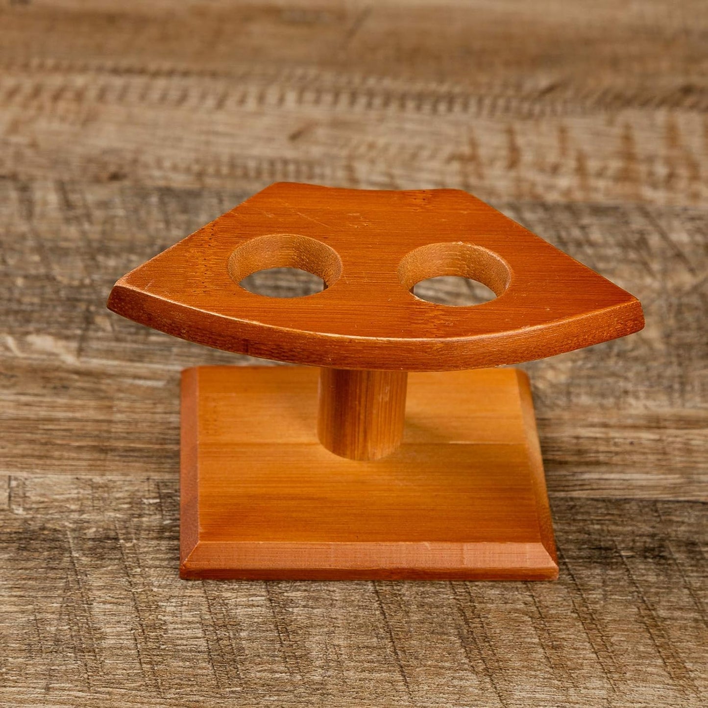 Japanese Style Temaki Sushi Roll Holder Ice Cream Cone Holder With 1-5 Compartments Holes, Kitchen Dining Decor Display Stand, Restaurant Supply Serveware (2 Holes)