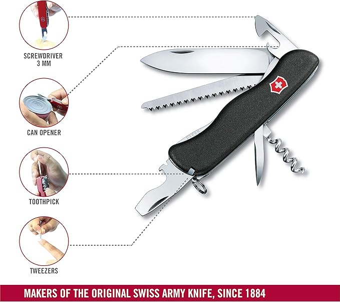 Victorinox - Forester Swiss Army Knife (Black) 083633