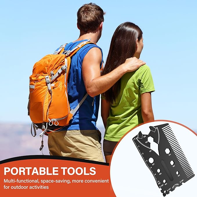 Funny Multitools Mens Gifts Gadgets - Cool Suit Style 18 in 1 Small Tools for Men Dad Boyfriend Husband, Christmas Stocking Stuffers Gift Idea, Unique Gift for Birthday, Fathers Day, Valentines Day