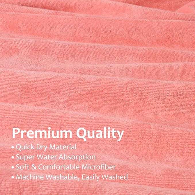 Catalonia Surf Poncho Changing Towel Robe for Adults Men Women, Water Absorbent Wetsuit Change Poncho for Surfing Swimming