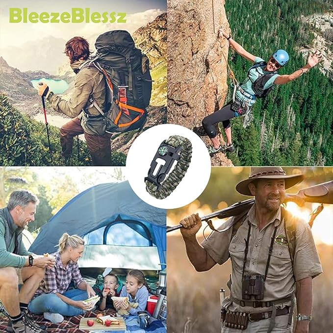 Multitool 20-in-1 Pliers and Knife Set with Mini Saw, 5-in-1 Hand Cord, Outdoor Camping Survival Multi-Purpose Tool, Hunting and Fishing, Silver Colour, Suitable for Giving as Gifts, Men, Women