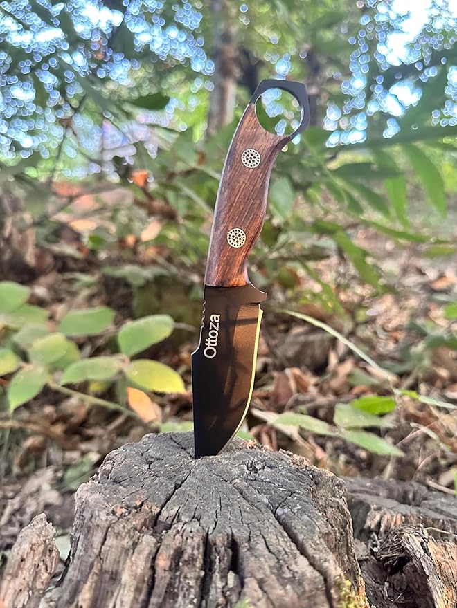 Ottoza Edc Knife 7" Small Fixed Blade Knife 365