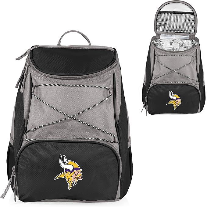 Picnic Time NFL PTX Backpack Cooler - Soft Cooler Backpack - Insulated Lunch Bag