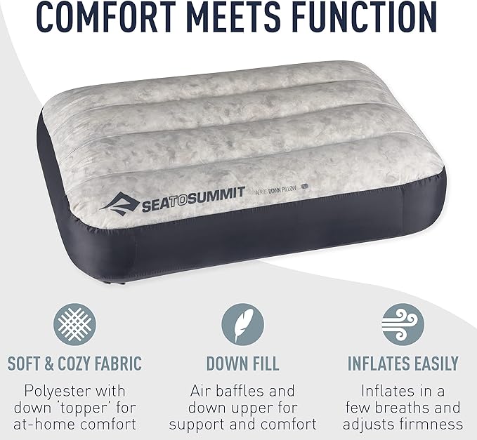 Sea to Summit Aeros Down Inflatable Pillow