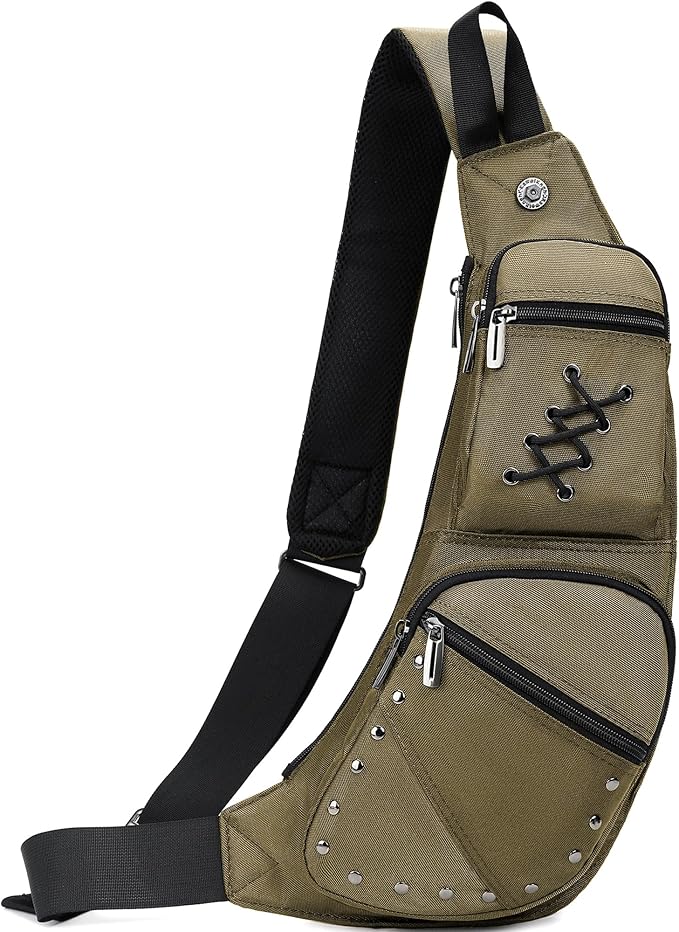 NICGID Sling Bag Chest Shoulder Backpack Crossbody Bags Casual Daypack for Men Women