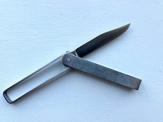 FlipOver Pocket Knife, Silver