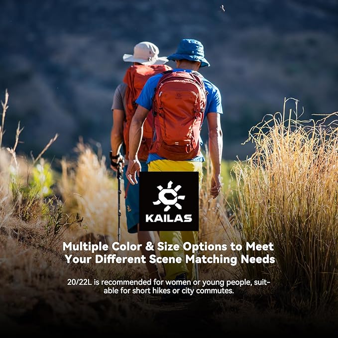 KAILAS Hurricane 20L 26L Hiking Backpack Lightweight Trekking Daypack Small Backpacks for Traveling Camping Outdoor
