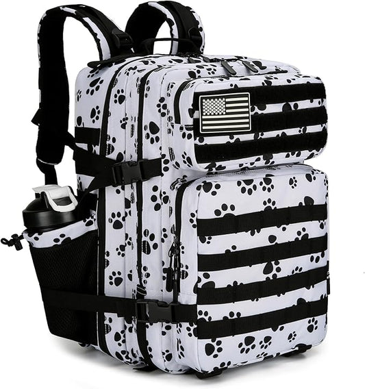 45L Military Tactical Backpack Hiking Backpacks Tactical Gear Camo Back Pack Army Molle Bag Rucksack Fitness Daypack