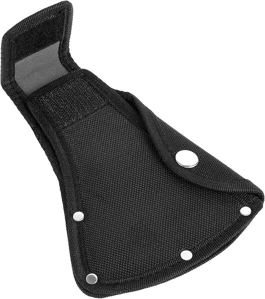 Hatchet Head Sheath Holster Black Thickened Axe Head Cover Sheath Double Snap Hatchet Blade Protector Hatchet Edge Protector for Outdoor Hiking Camping Outdoors Work Axe Jacket