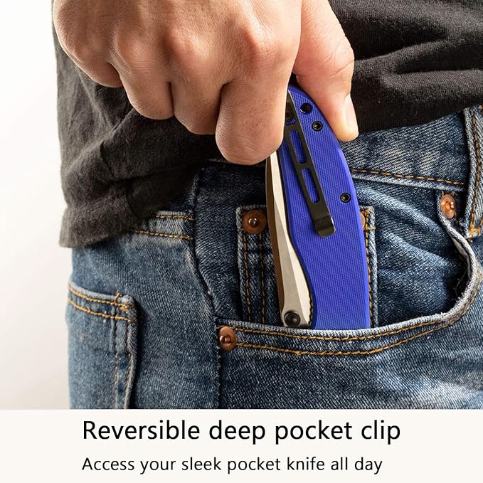 CIVIVI Governor Folding Pocket Knife (C911B) (blue)