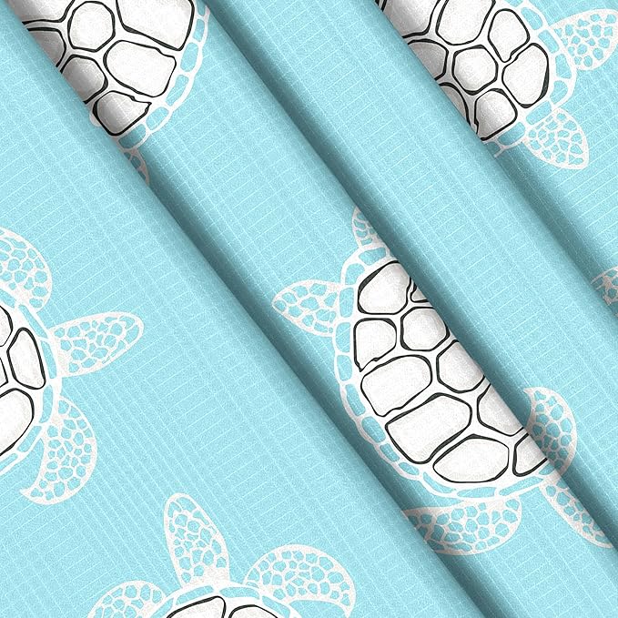 Beach Blanket Waterproof Sandproof Oversized, 10'X 9' Extra Large Beach Mat Fits Up to 10 People, Lightweight & Compact Polyester Picnic Blankets for Outdoor, Travel, Camping, Hiking-Baby Sea Turtle