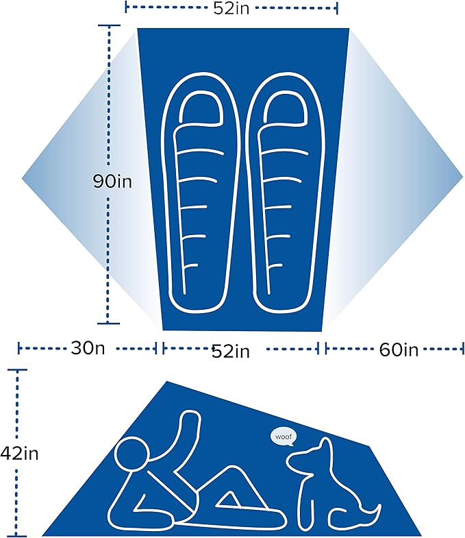 Big Agnes Blacktail & Blacktail Backpacking and Camping Tent