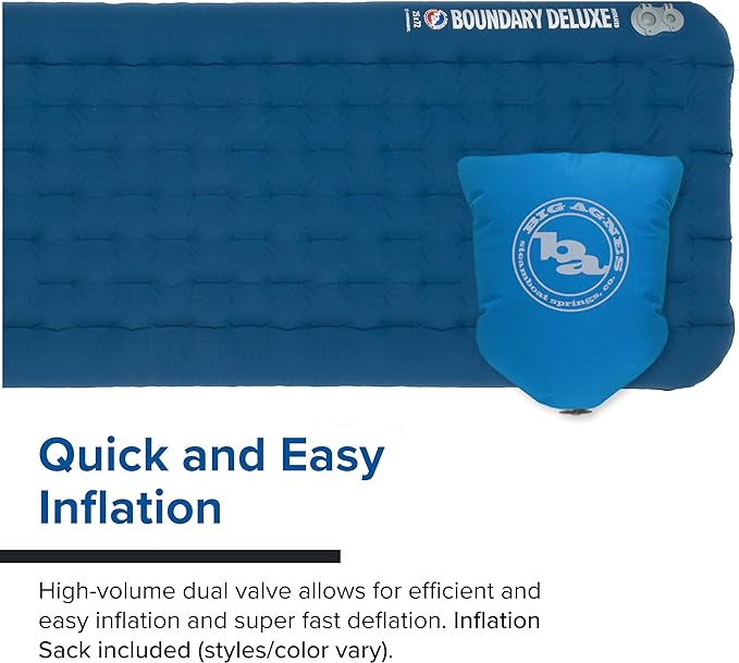 Big Agnes, Boundary Deluxe, Insulated Sleeping Pad
