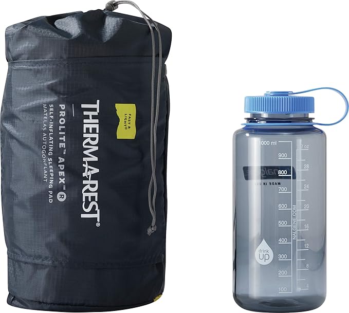 Therm-a-Rest Prolite Apex Self-Inflating Camping and Backpacking Sleeping Pad, Regular Wide - 25 x 72 Inches, Heat Wave