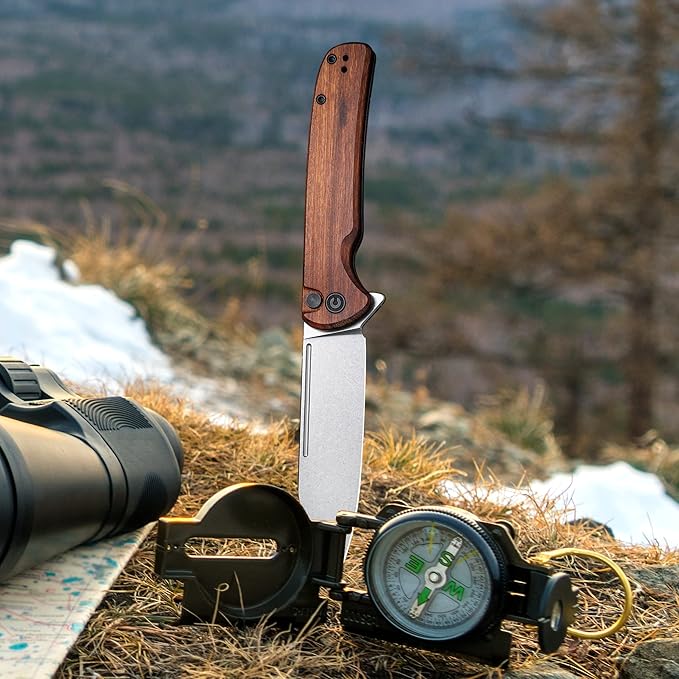 Civivi C20022-3 Chevalier Cuibourtia Wood Handle