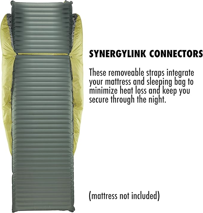 Therm-a-Rest Corus 32F/0C Down Backpacking and Camping Quilt, Long